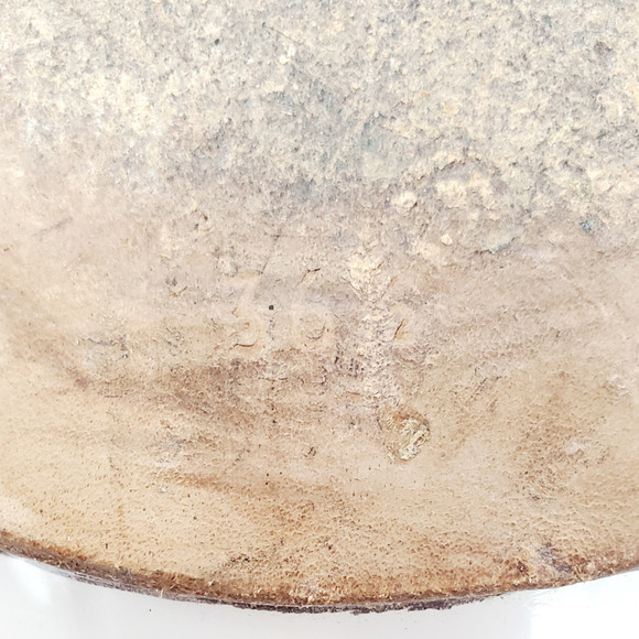 Chanel LOGO Sandals Brown Leather Flat Slides Clear Block PVC Mules EU 36.5 - Picture 9 of 9